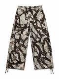 FOREST CAMO WIDE LEG CARGO